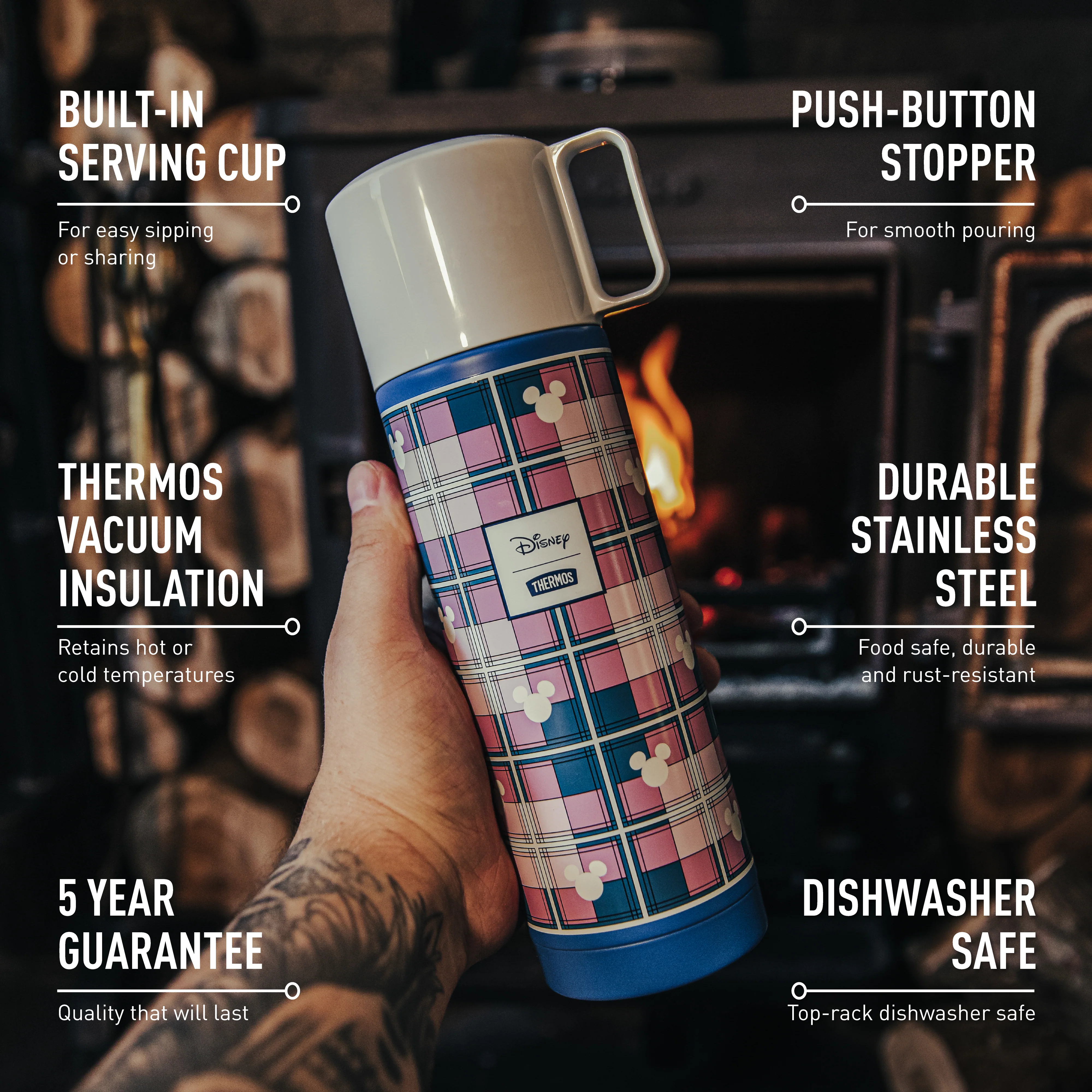 DISNEY MICKEY MOUSE REVIVAL FLASK - Image 10
