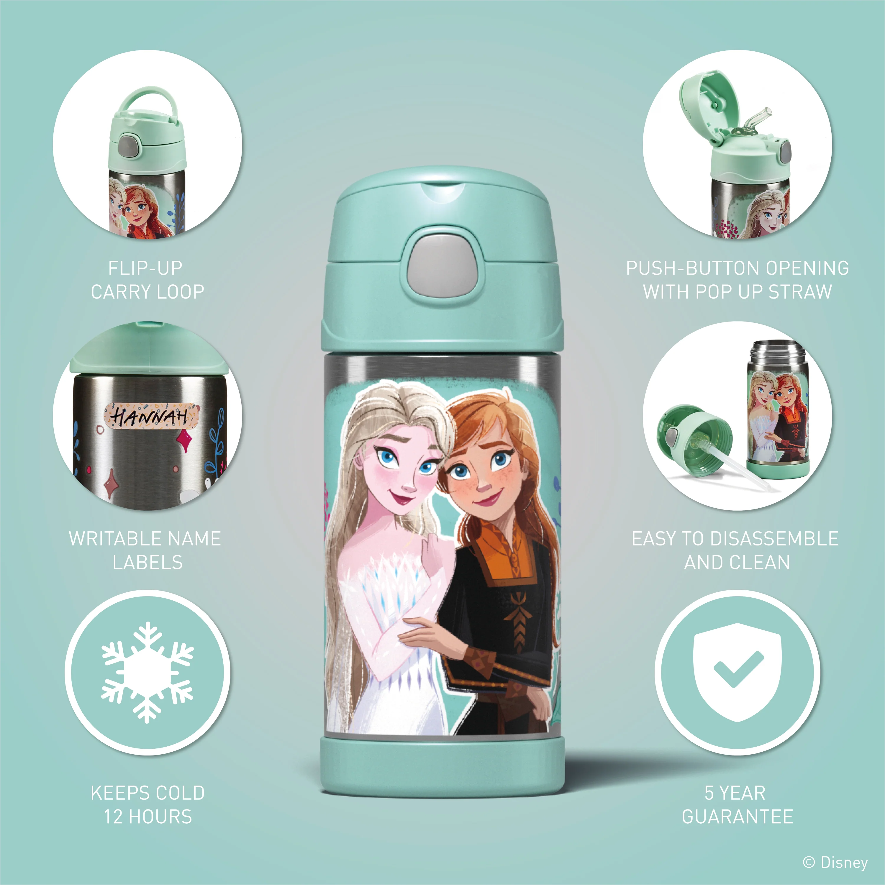 FUNTAINER® BOTTLE - DISNEY FROZEN - Image 3