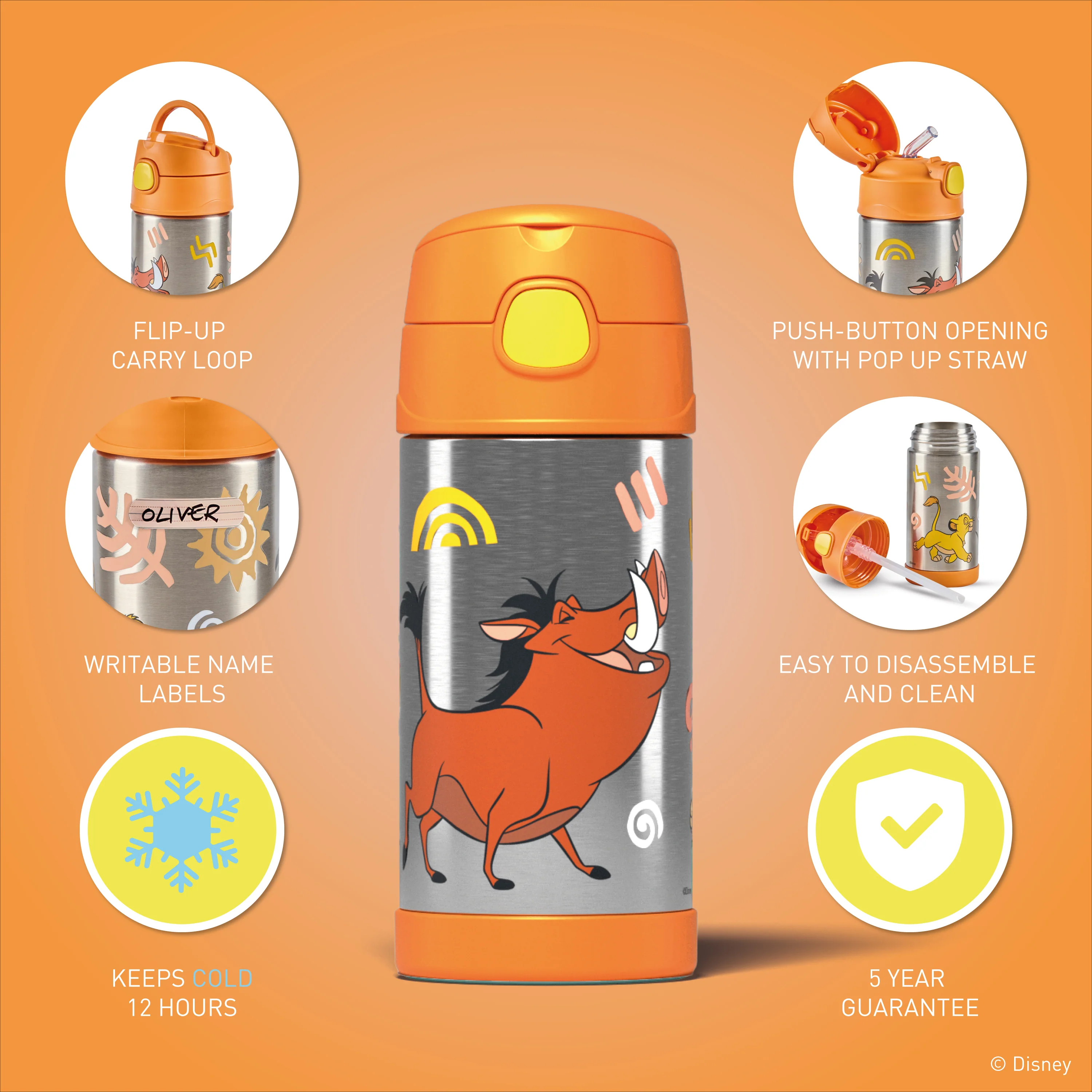 FUNTAINER® BOTTLE - DISNEY LION KING - Image 3