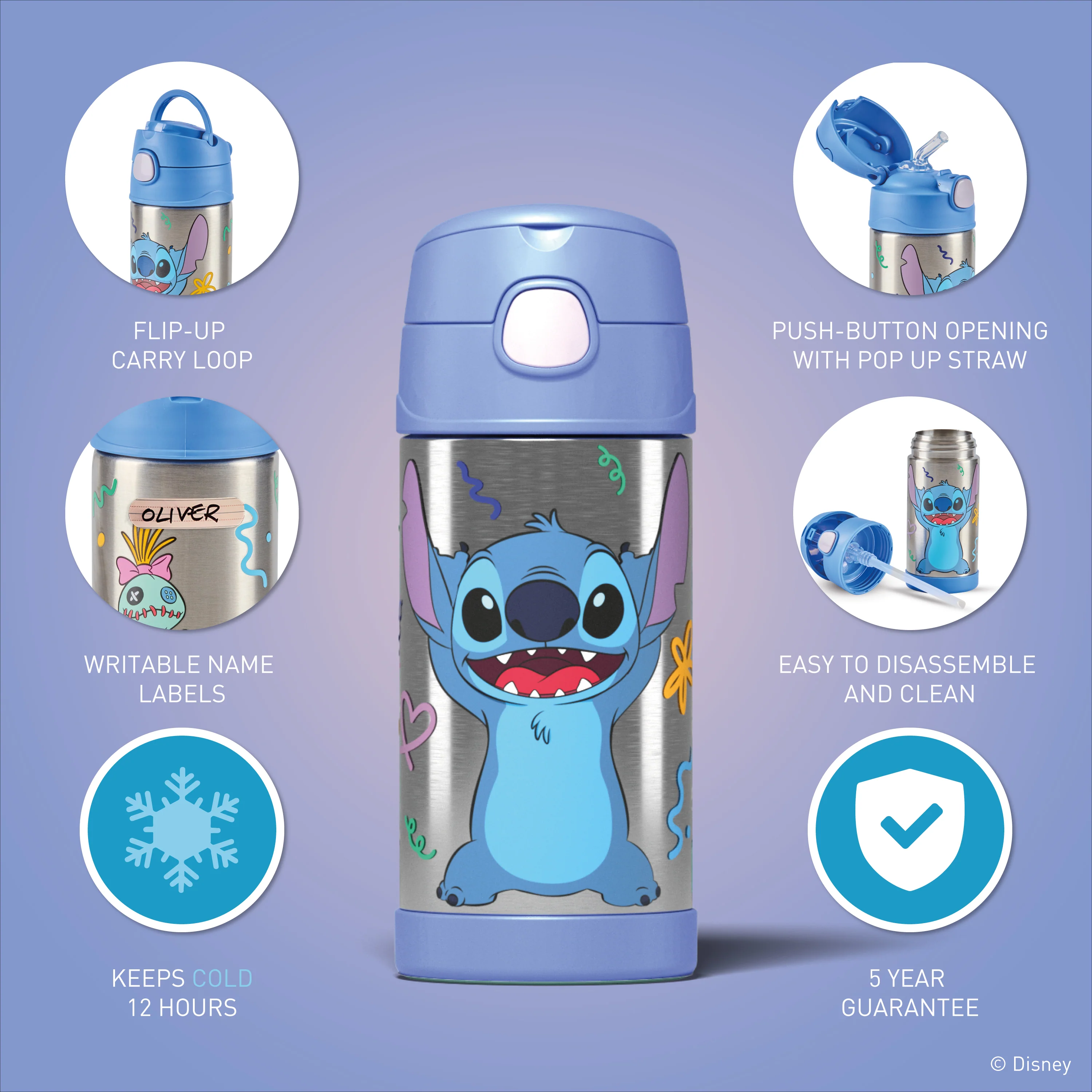 FUNTAINER® BOTTLE - DISNEY STITCH - Image 3
