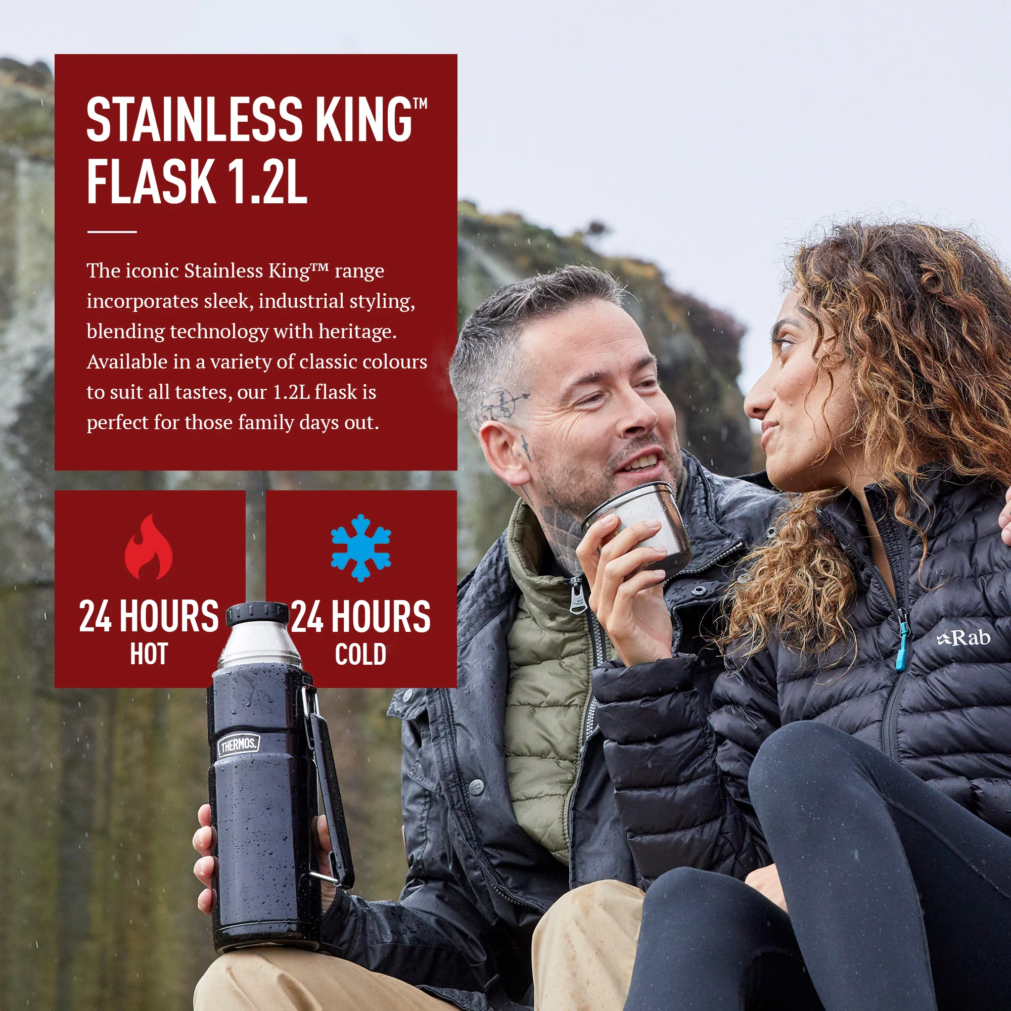 STAINLESS KING FLASK 1.2L - Image 14