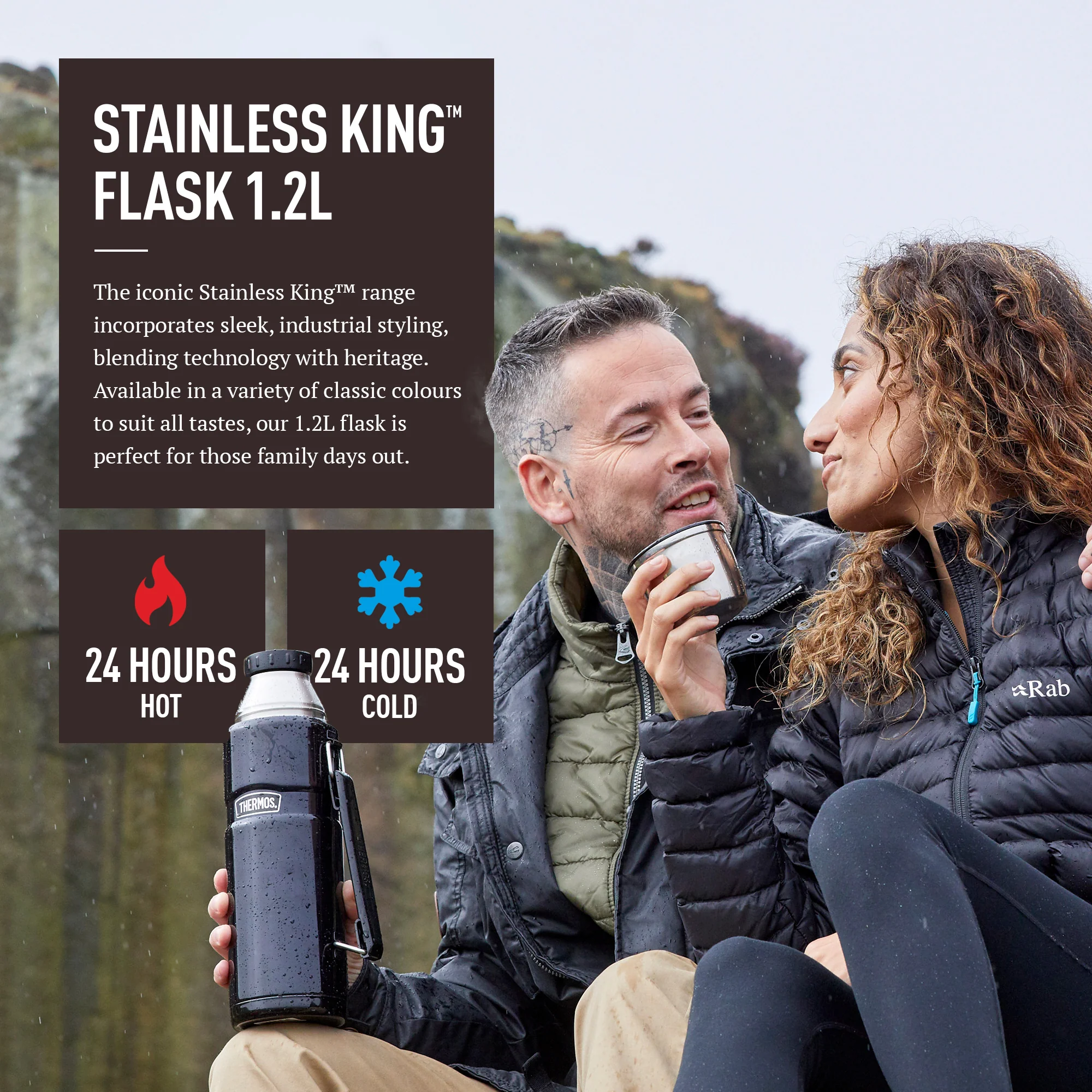STAINLESS KING FLASK 1.2L - Image 17