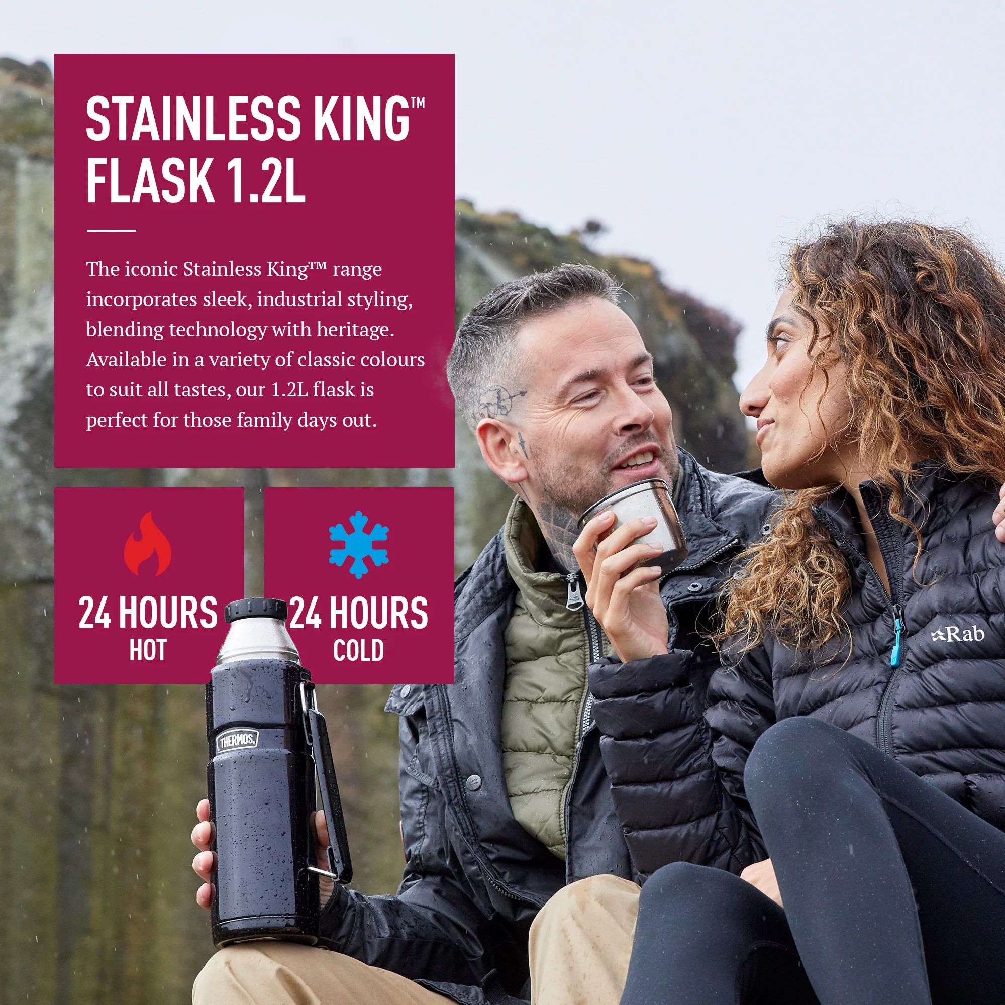 STAINLESS KING FLASK 1.2L - Image 60